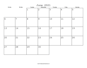 June 2021 Calendar with Jewish holidays 