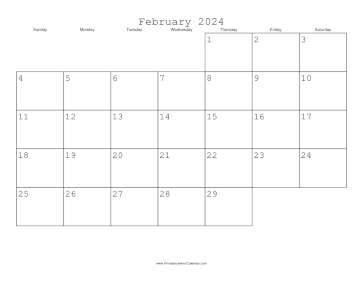 February 2024 Calendar with Jewish holidays 