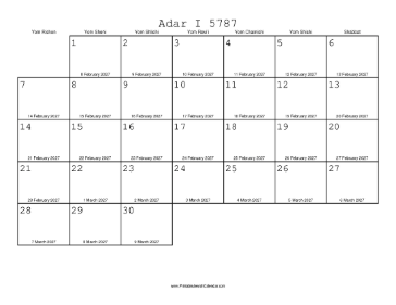 Adar_I_5787_Calendar_with_Gregorian_equivalents
 