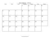 December 2021 Calendar with Jewish holidays