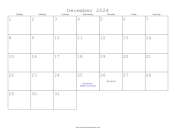 December 2024 Calendar with Jewish holidays